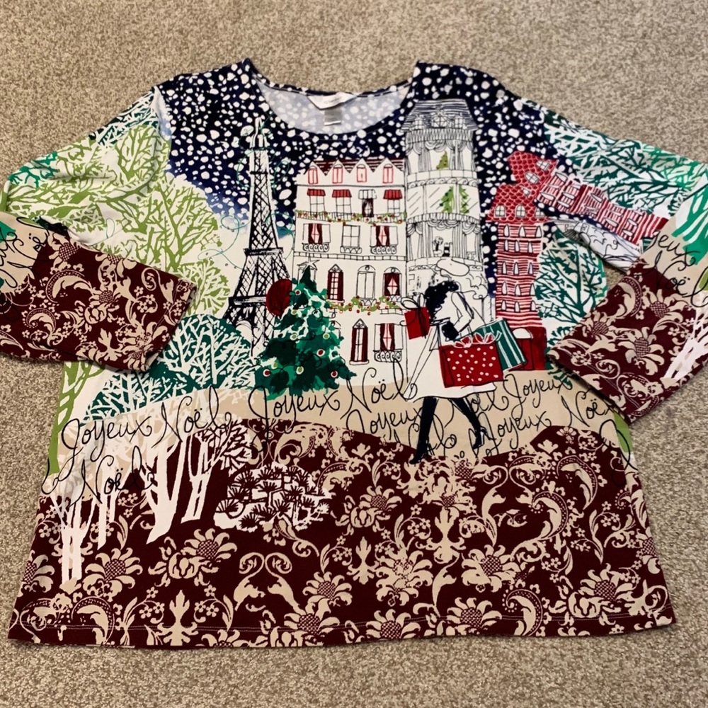 CJ Banks 1X Christmas top!🎄